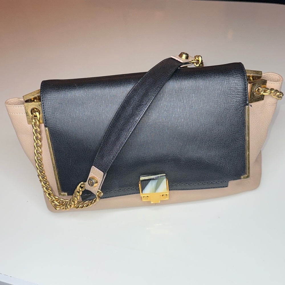 Black and Tan Designer Women's Bag